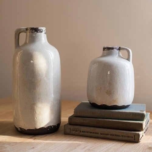 Solace Handle Vase – Handmade Glazed Ceramic