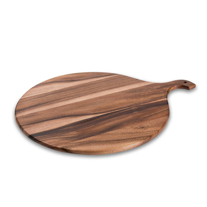 Acacia Wood Round Serving & Charcuterie Board