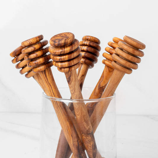 Olive Wood Honey Dipper