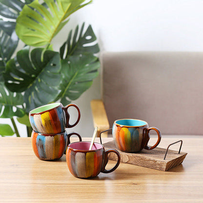 Idyllic Ceramic Mug – Multi Color