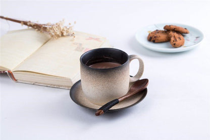 Standstone Morning Mug with Matching Saucer