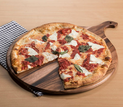 Acacia Wood Round Serving & Charcuterie Board