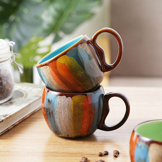 Idyllic Ceramic Mug – Multi Color